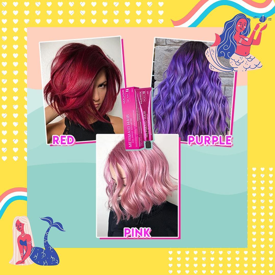 Mermaid Hair Coloring Shampoo