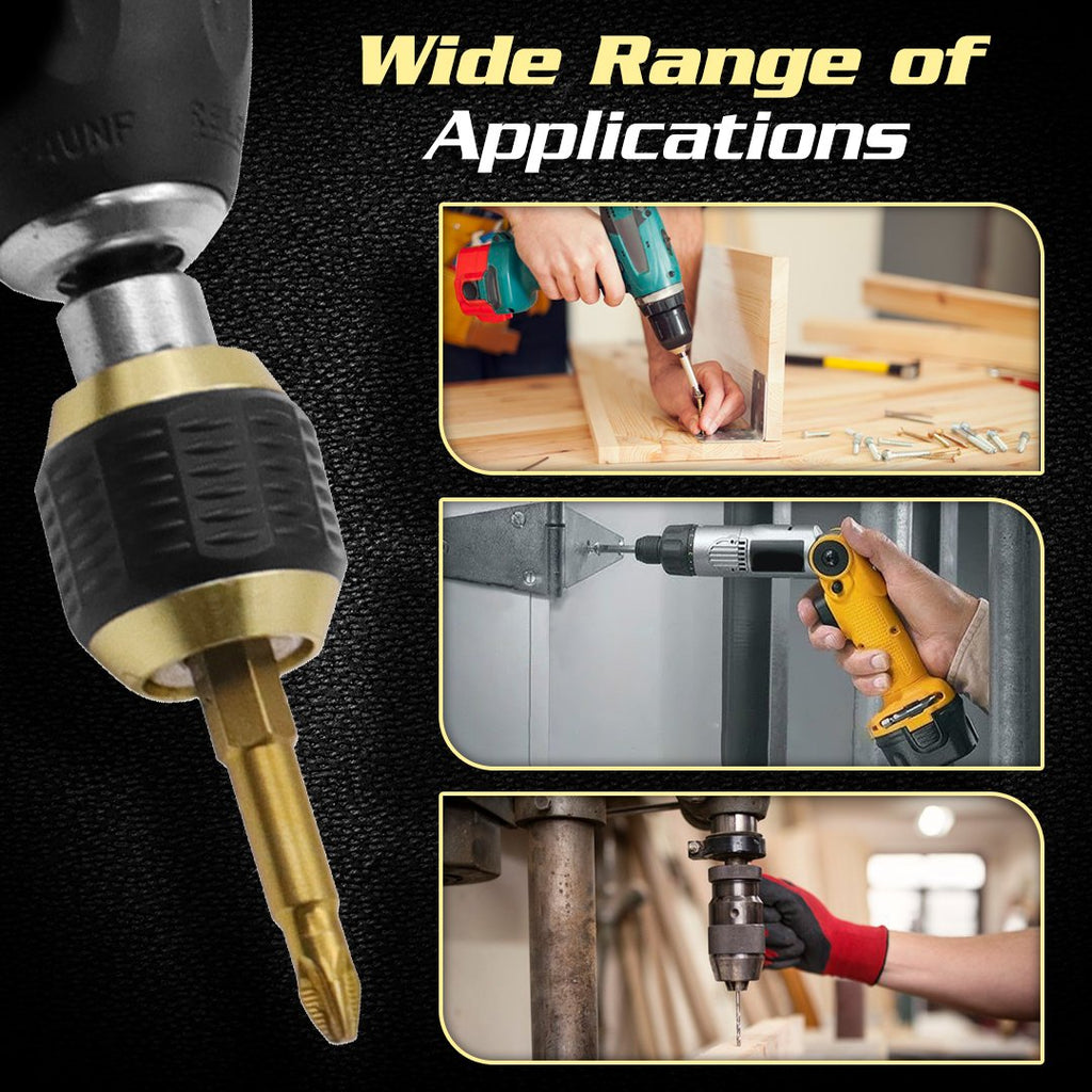 Revo+ QuickChange Drill Chuck Adapter