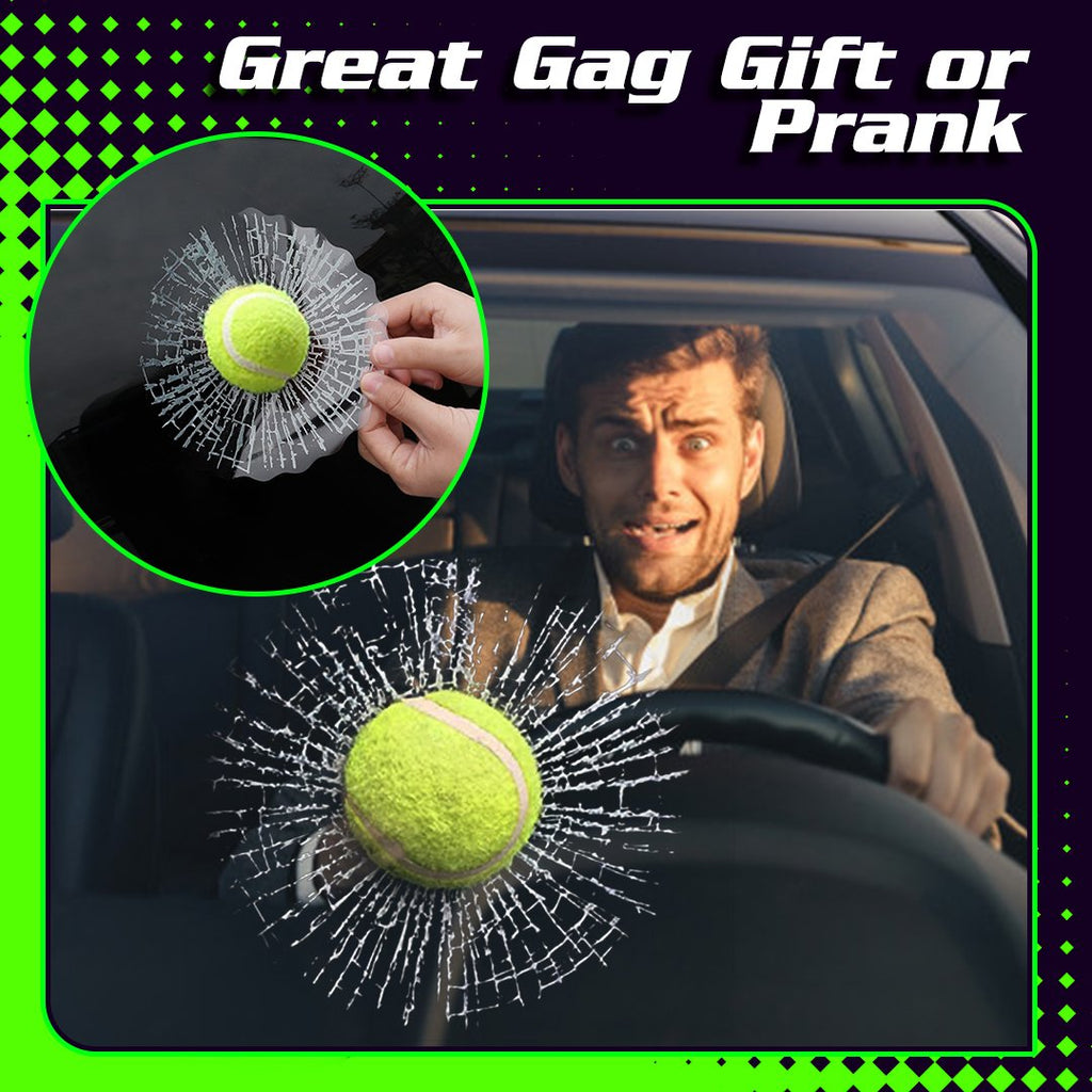 SmashTrick! 3D Tennis Ball Sticker