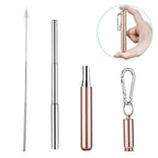 Environment Friendly Stainless Steel Telescopic Straw Kit
