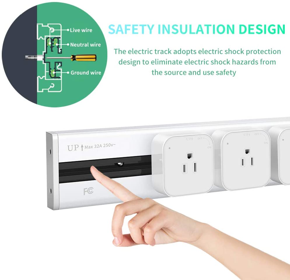 Wall Mount Adjustable Socket