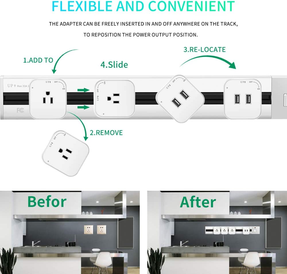 Wall Mount Adjustable Socket