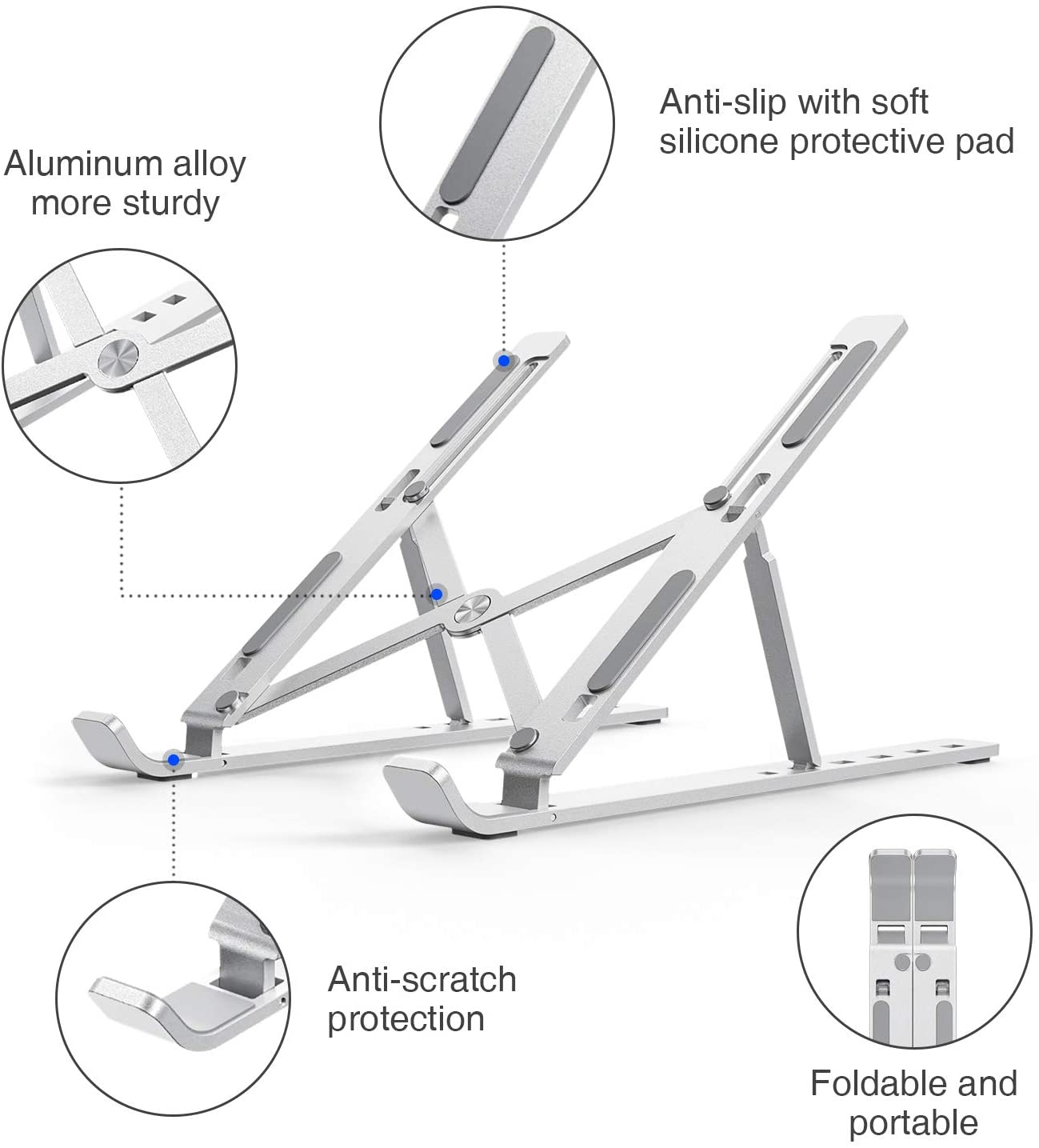 VisuaFold Adjustable Laptop Stand