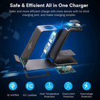 Wowwie 3 In 1 Fast Wireless Charger