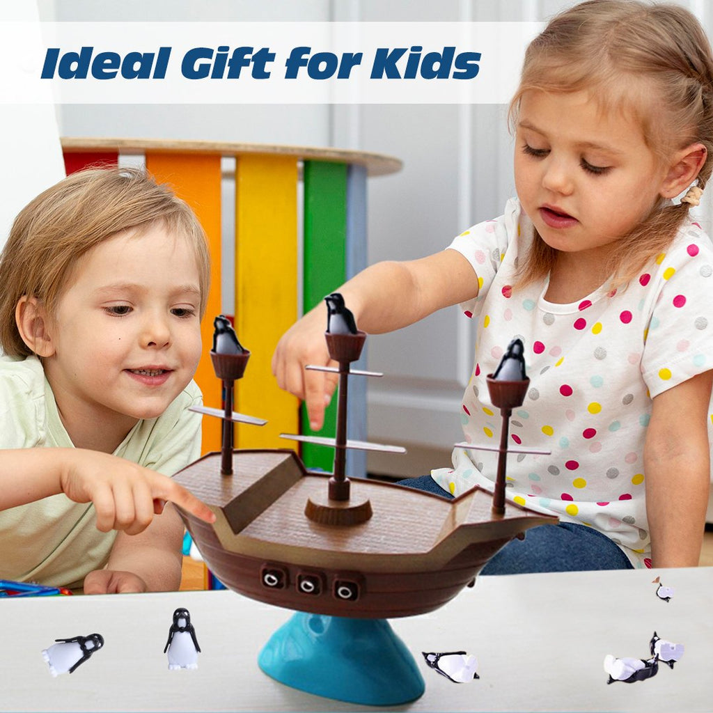 CrazyGames Penguin Pirate Ship Balance Game