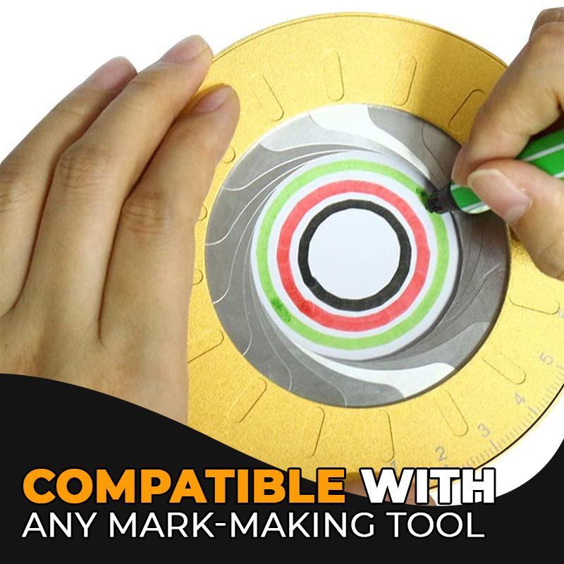 Adjustable Drawing Ruler Circle Tool