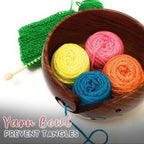 Rosewood Yarn Bowl