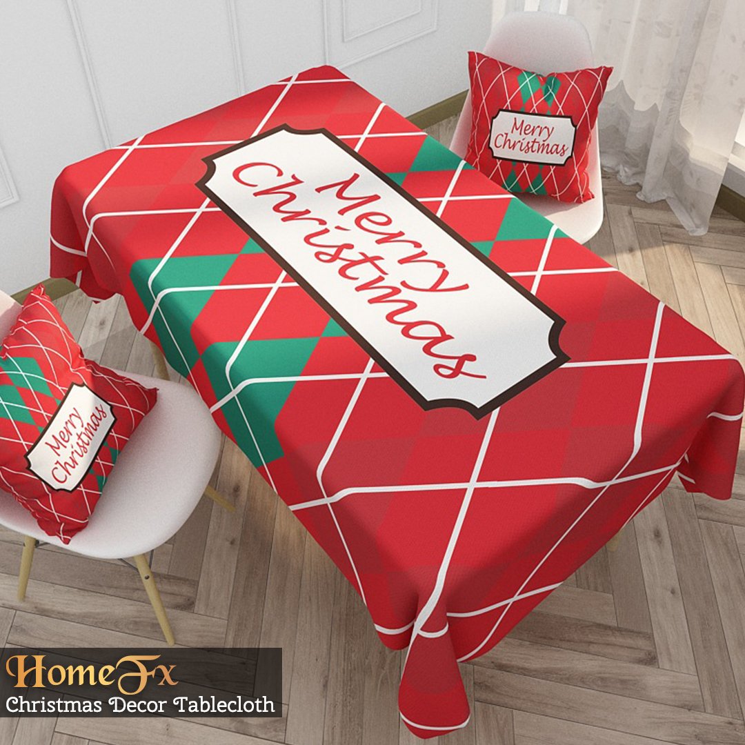 HomeFx Christmas Decor Tablecloth