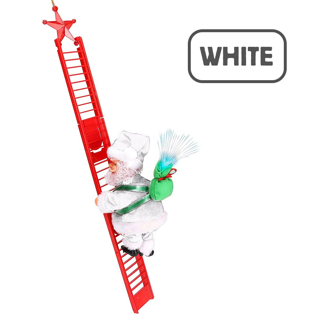 Hoholiday! Climbing Santa Christmas Decor