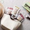 Reusable Mason Jar Style Zipper Sealed Storage Bags
