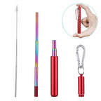 Environment Friendly Stainless Steel Telescopic Straw Kit