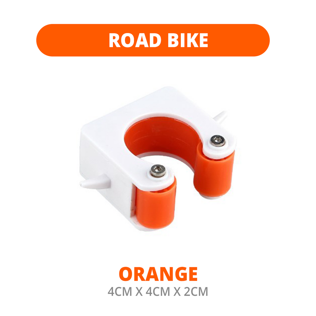 Space Saving Bike Wall Mount with Helmet Hanger