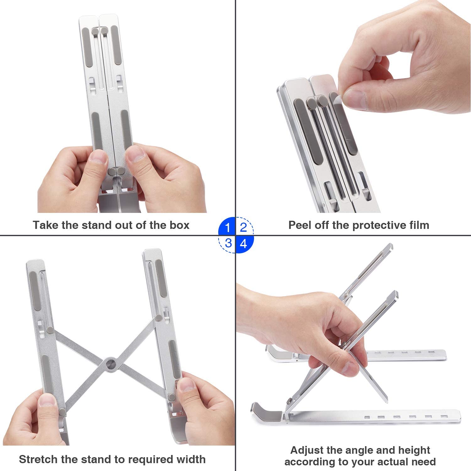 VisuaFold Adjustable Laptop Stand