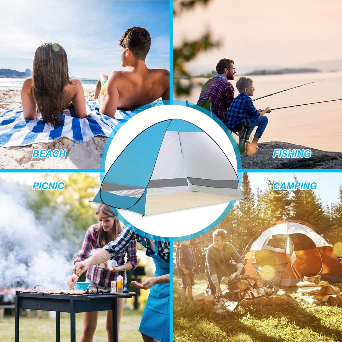 Breathable Pop Up Tent