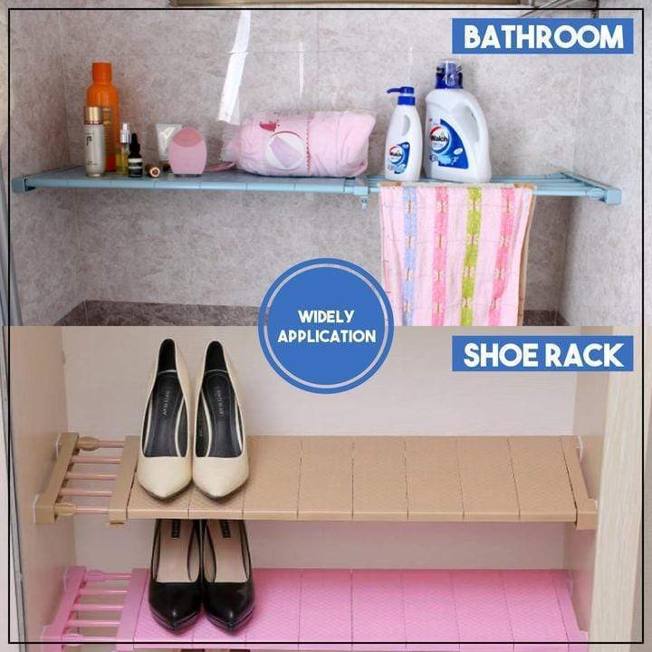 MagicShelf™ Adjustable Drill-Free Cabinet Storage Rack