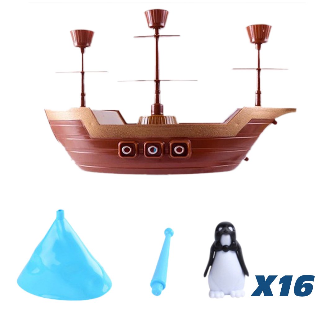 CrazyGames Penguin Pirate Ship Balance Game