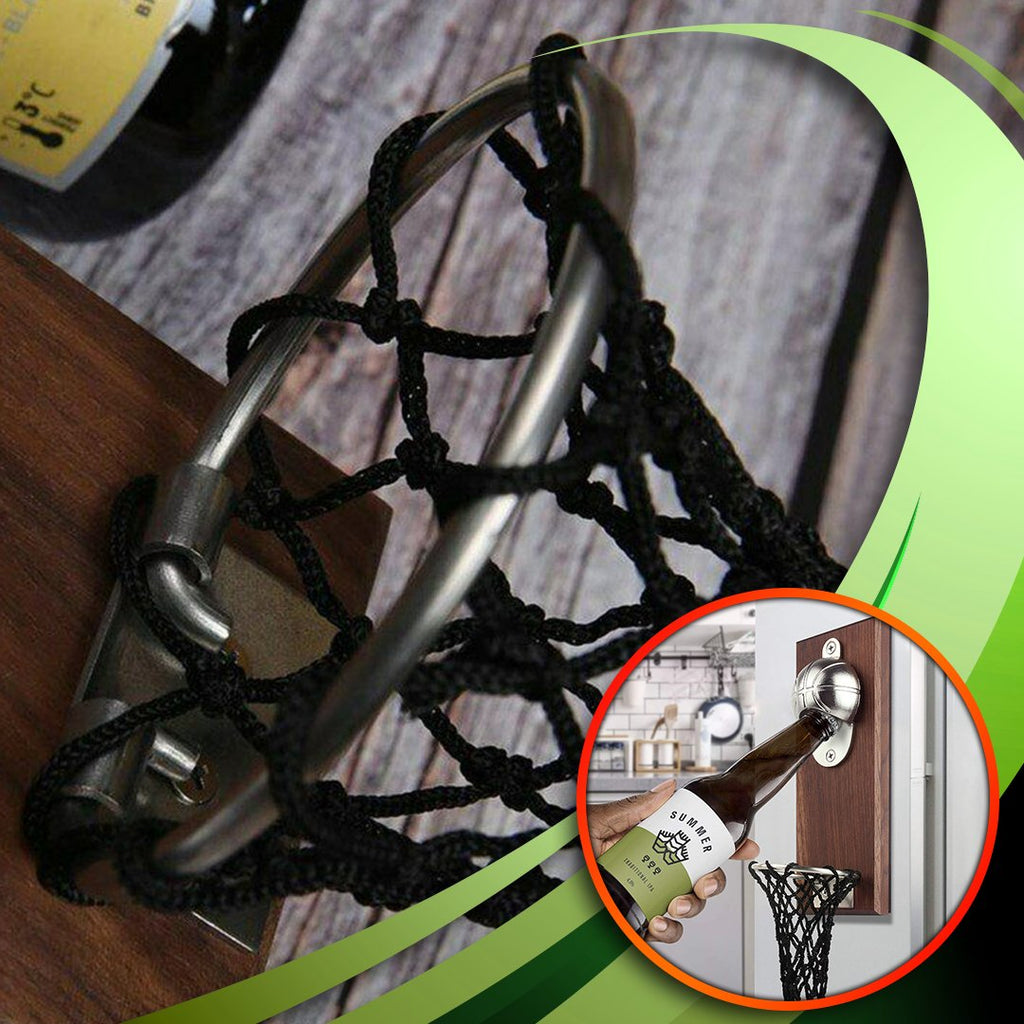 SportsQ Wall Mounted Basketball Bottle Opener