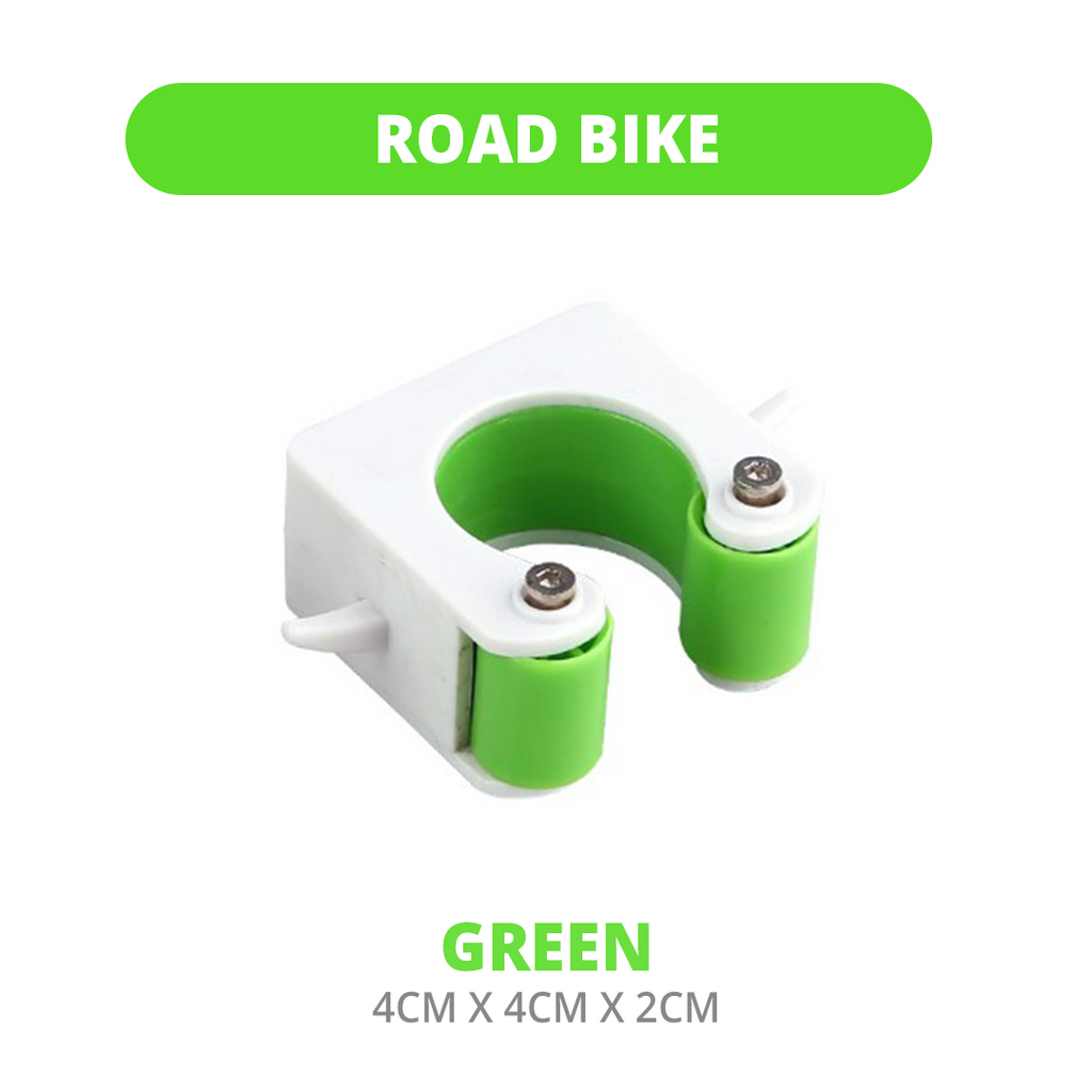 Space Saving Bike Wall Mount with Helmet Hanger