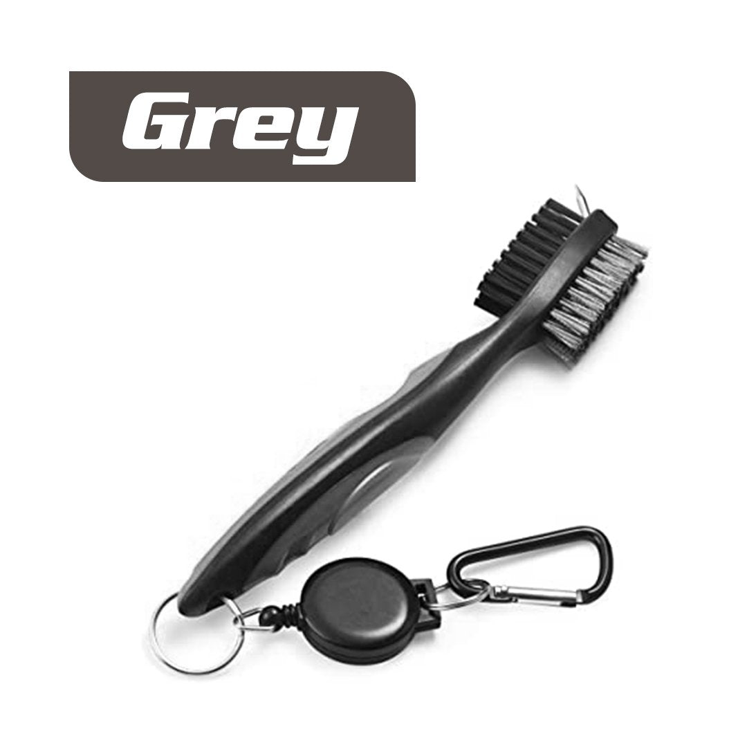 GolfClub+ Cleaning Brush with Retractable Clip