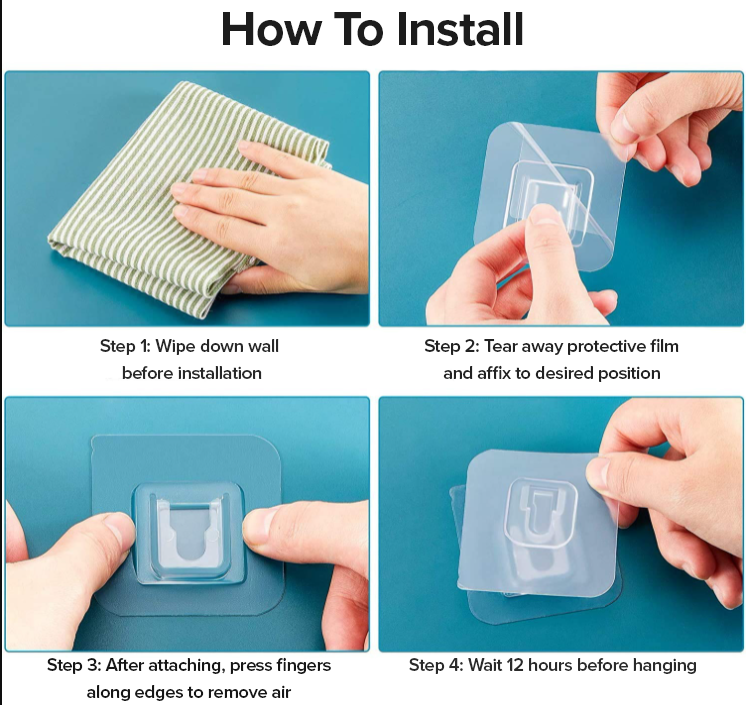 Adhesive Wall Hangers