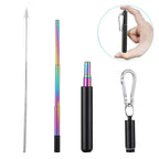 Environment Friendly Stainless Steel Telescopic Straw Kit