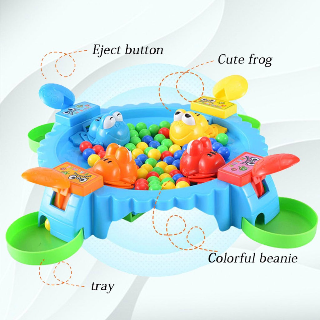 PuzzleTop Frog Swallowing Beads Board Game