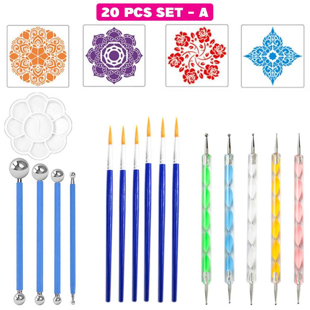 JustBaked Mandala Dotting Pastry Tool