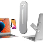 SmartHold™ Dual Monitor Magnetic Side-Mount Clip & Phone Holder