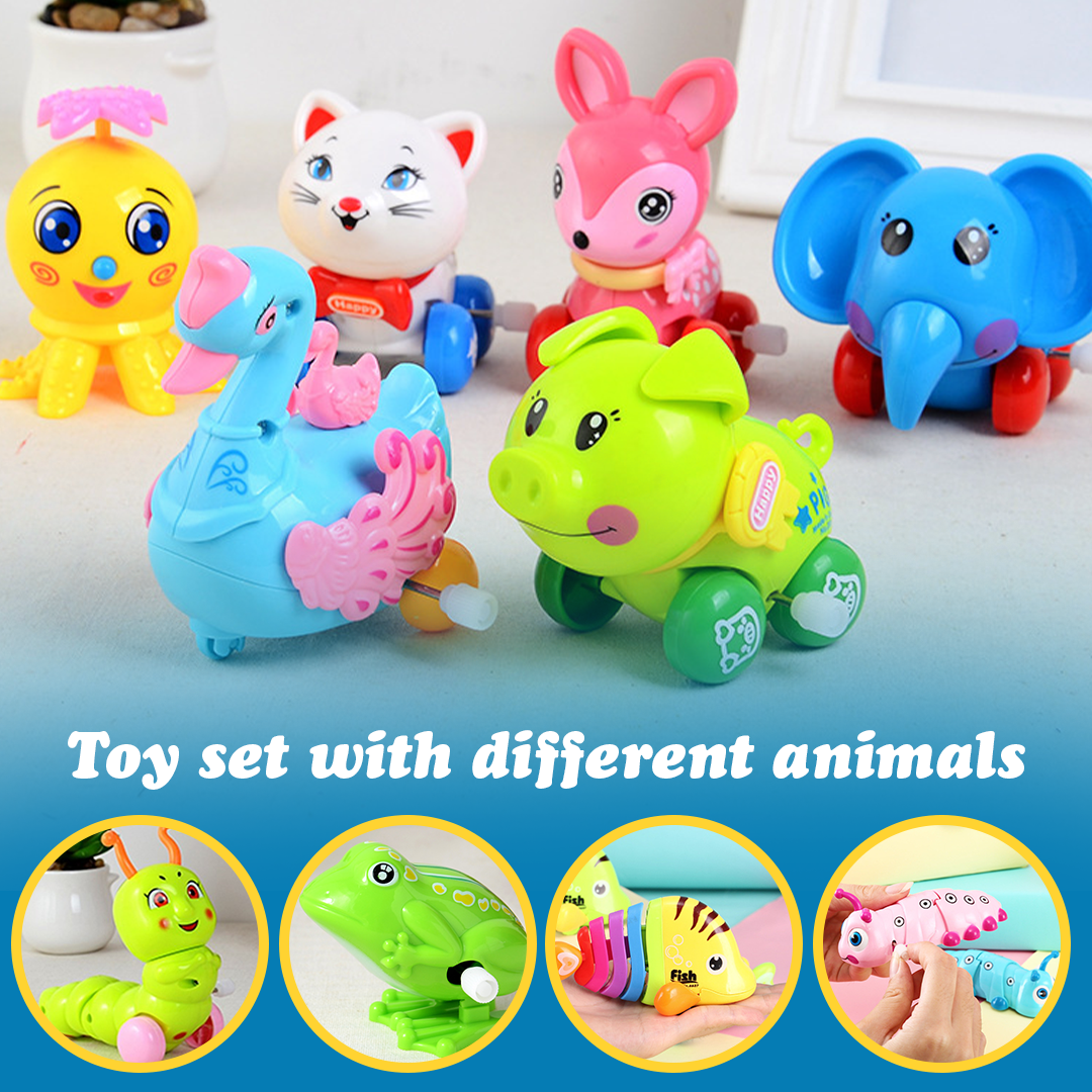 Animal Fun! Wind-Up Toy Set