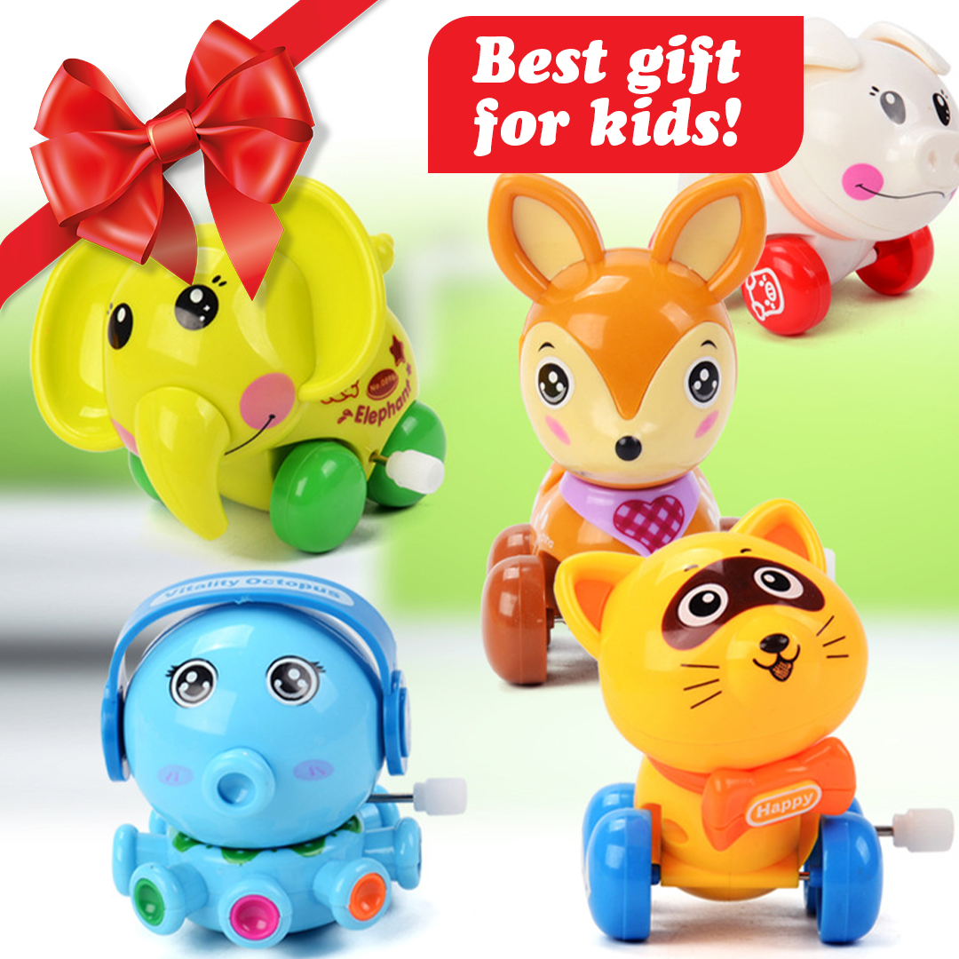 Animal Fun! Wind-Up Toy Set