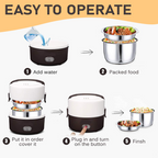Portable Electric Lunch Box Cooker
