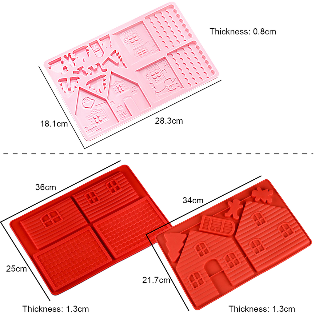 DIYMe! Gingerbread House Mold Set