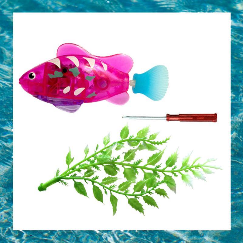 Interactive Cat Toy Swimming Fish Robot (2 PCS)