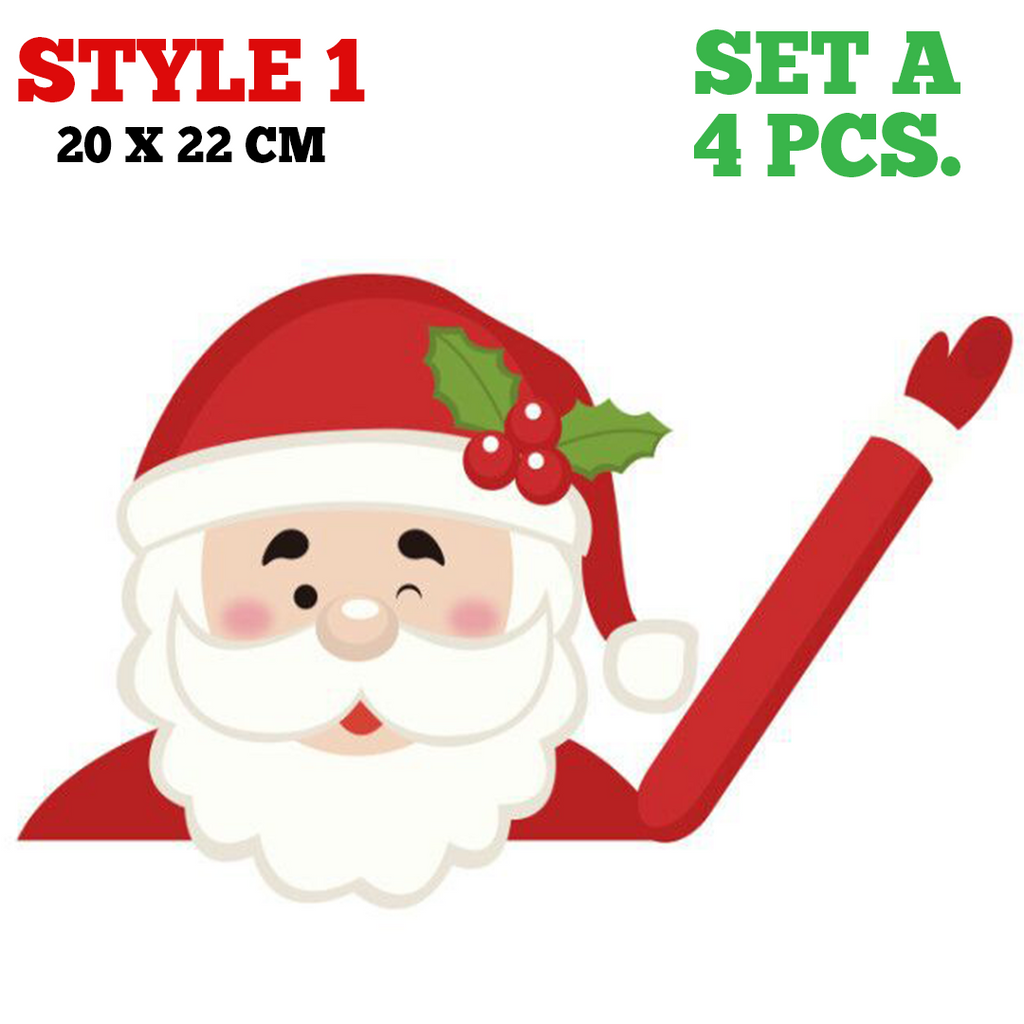 MYXH Christmas Car Wiper Sticker