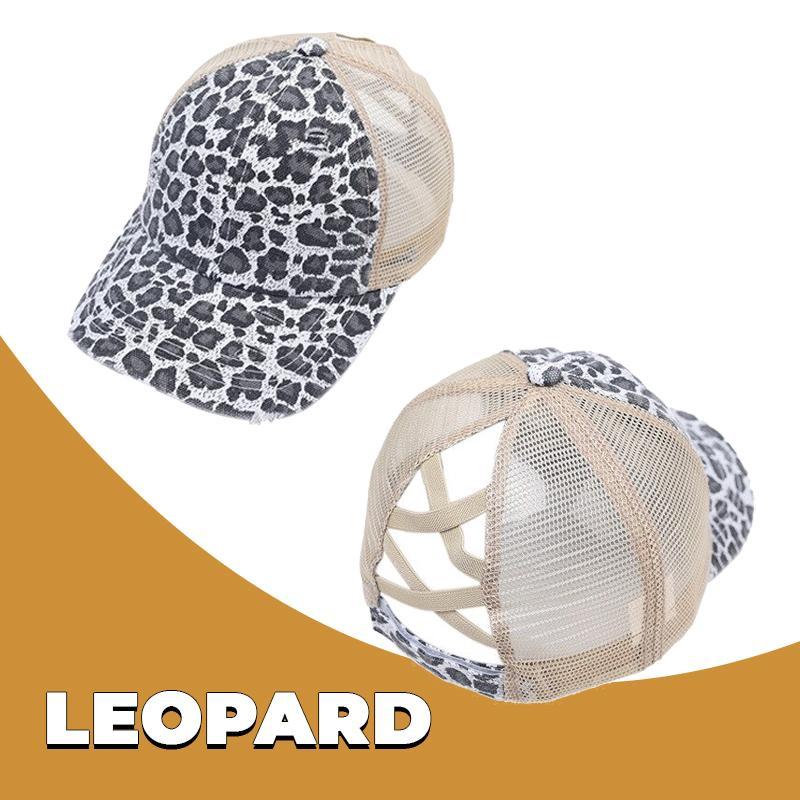 Criss Cross Ponytail Baseball Cap