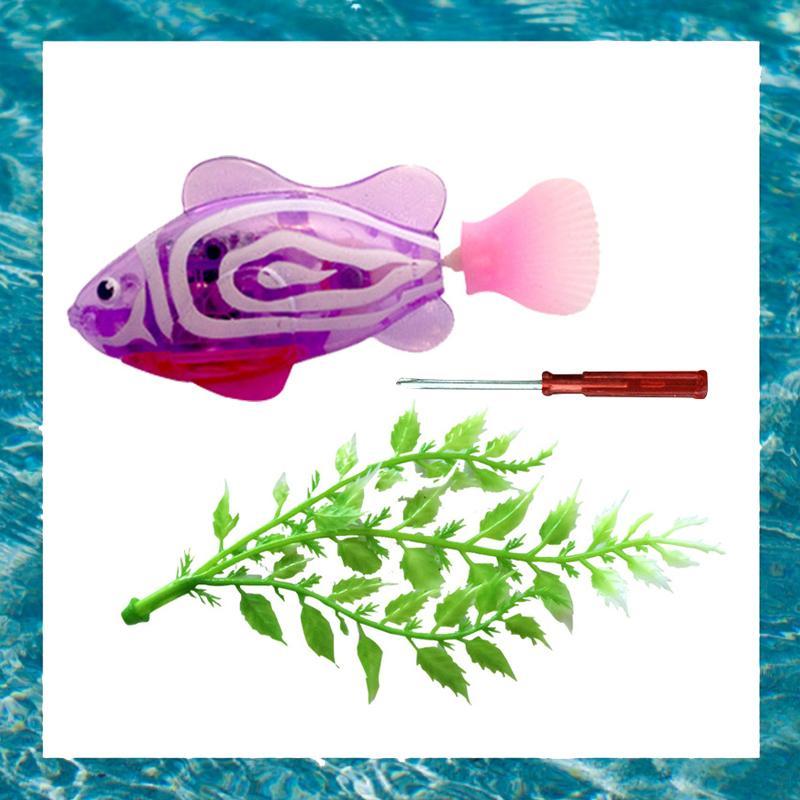 Interactive Cat Toy Swimming Fish Robot (2 PCS)