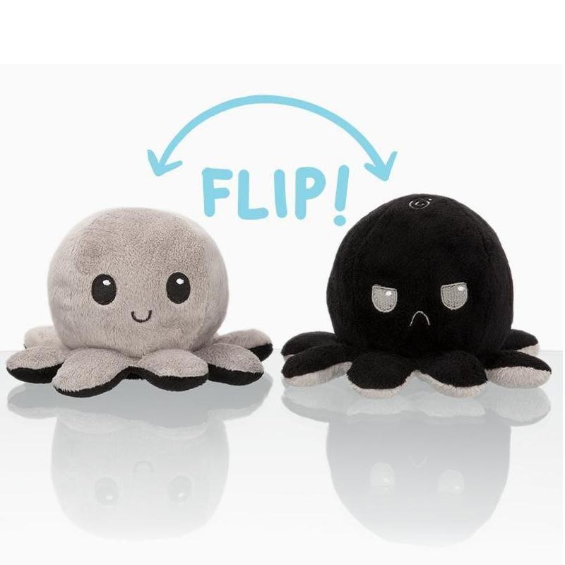 Kiddies Reversible Flip Octopus Stuffed Plushie