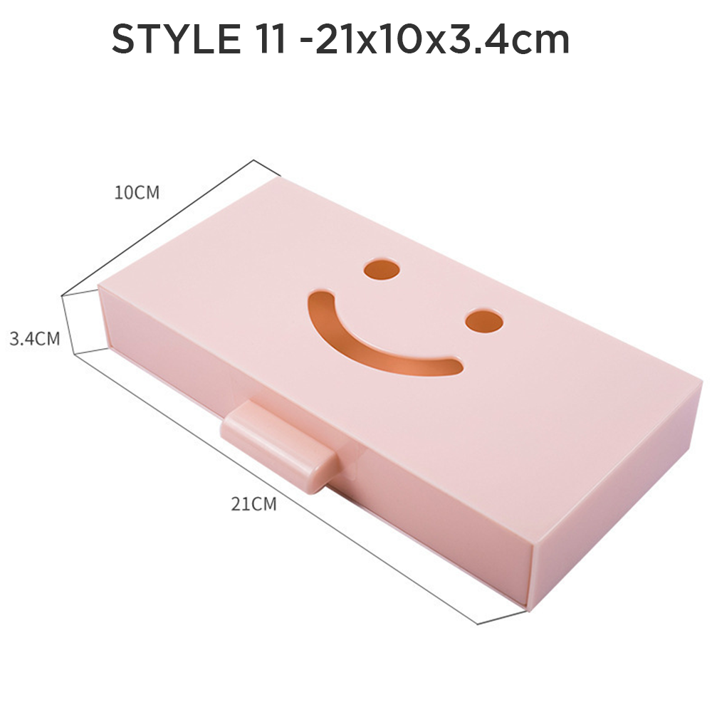 STACKABLE Under Desk Drawer Organizer Storage