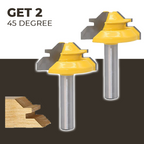Miter Router Bit (2Pcs/Set)