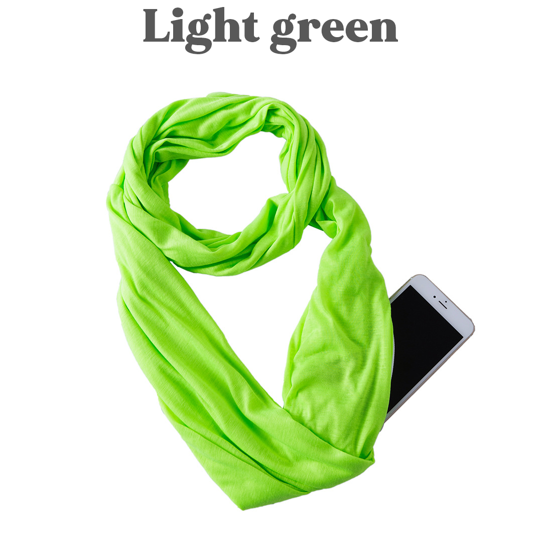 PoshSecret Travel Infinity Scarf With Secret Pockets