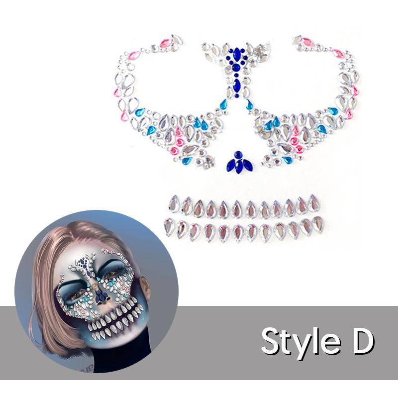 Face Jewel Gems Makeup Stickers