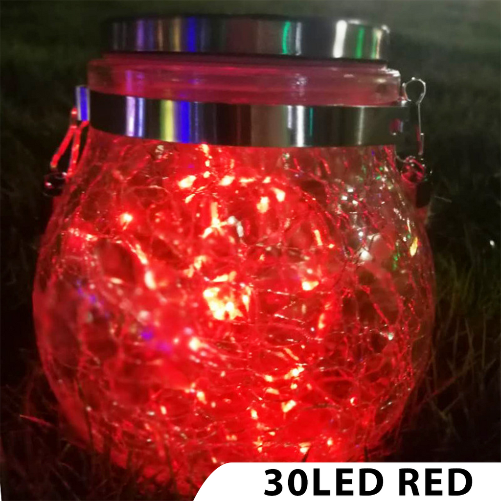 SolarLED Crystal Ball Hanging Lamp