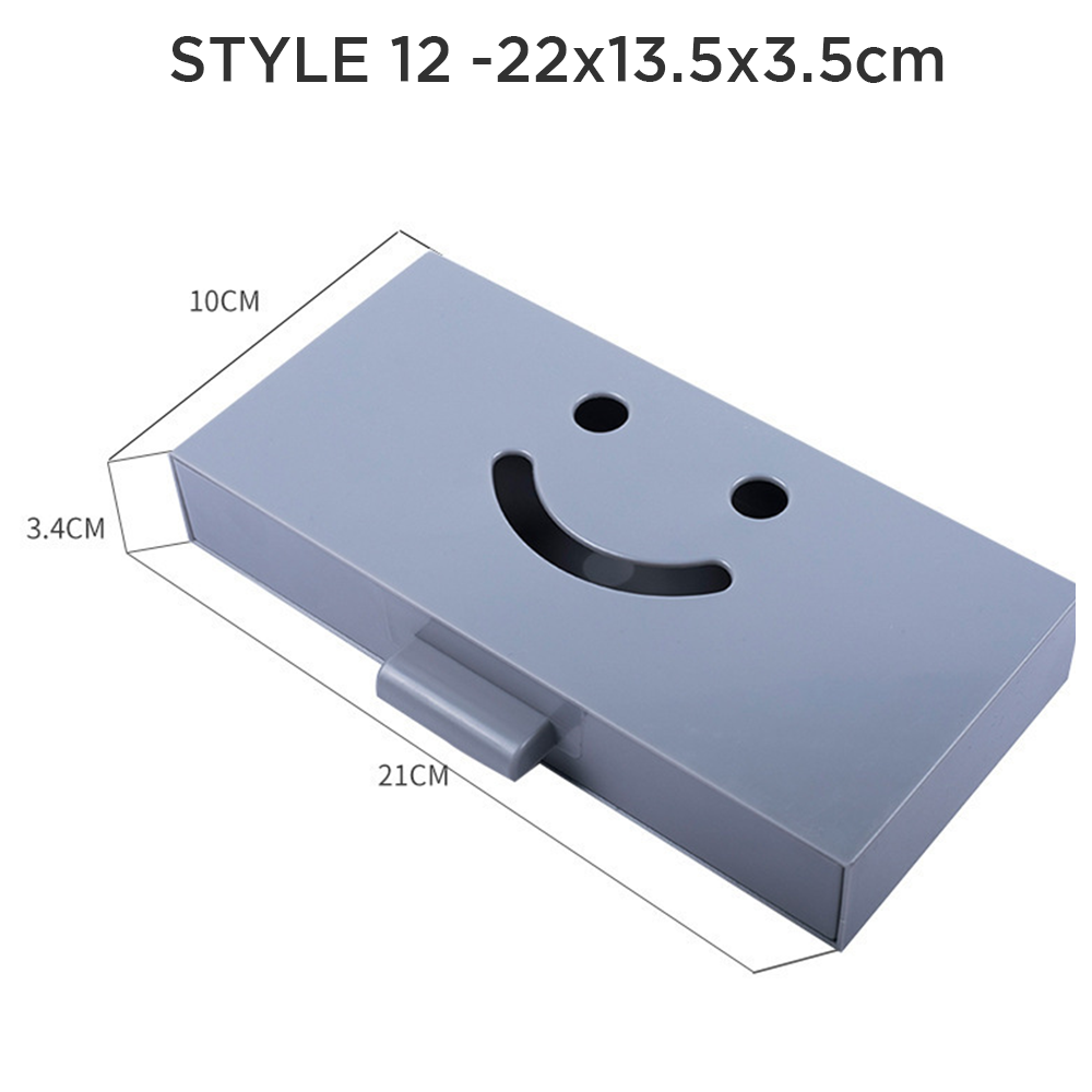 STACKABLE Under Desk Drawer Organizer Storage