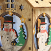 WWS Christmas Decorations Luminous Cabins