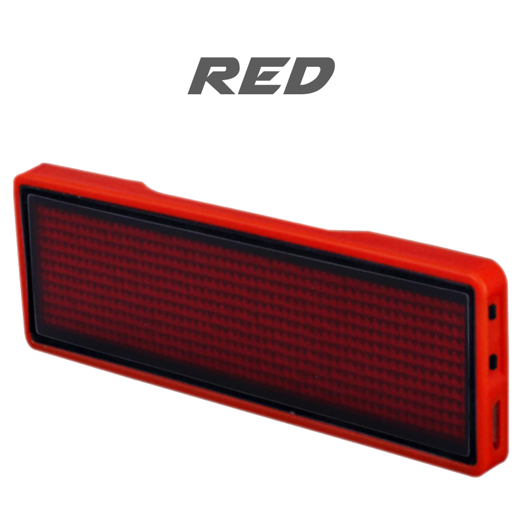 DigiPLUS Bluetooth LED Name Badges