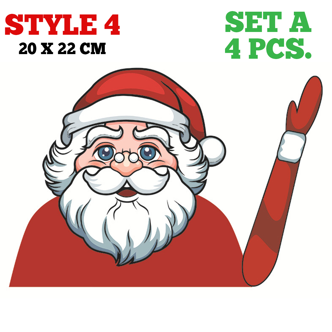 MYXH Christmas Car Wiper Sticker