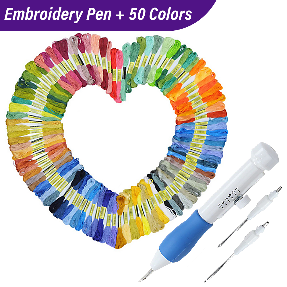 Magic Embroidery Pen Kit
