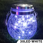 SolarLED Crystal Ball Hanging Lamp