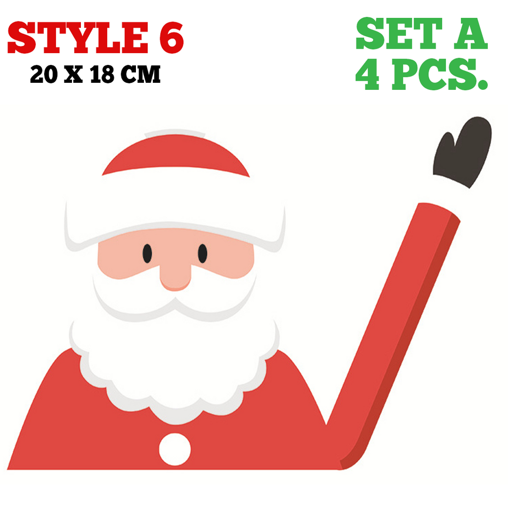 MYXH Christmas Car Wiper Sticker