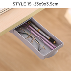 STACKABLE Under Desk Drawer Organizer Storage